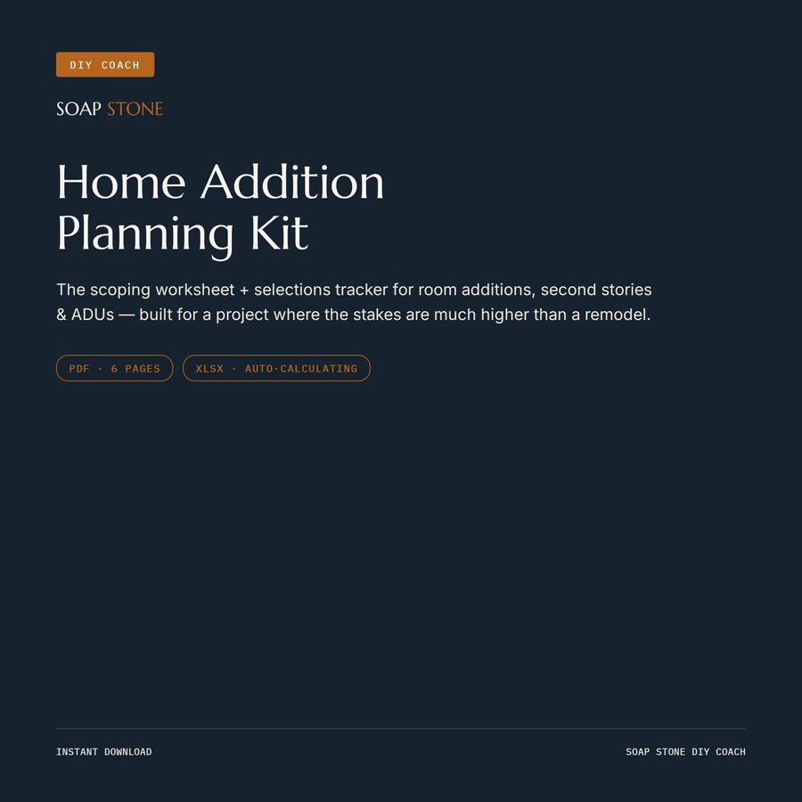 Home Addition Planning Kit cover